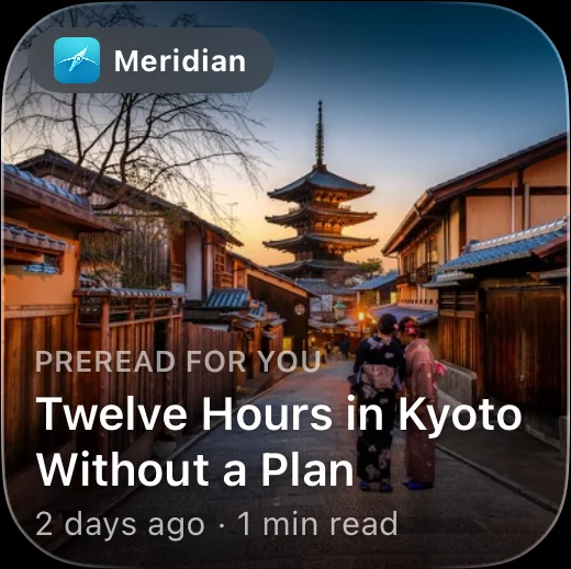 Small widget
